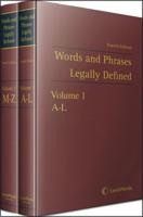 Words & Phrases Legally Defined