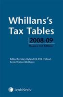 Whillans Tax Tables 2008-09