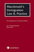 Immigration Law and Practice in the United Kingdom. First Supplement to Seventh Edition
