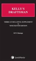 Kelly's Draftsman. Third (Cumulative) Supplement to the Nineteenth Edition
