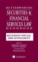 Butterworths Securities & Financial Services Law Handbook "Recession Special 2009" Supplement