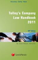 Tolley's Company Law Handbook 2011