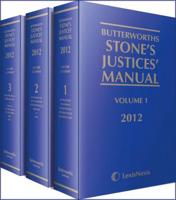 Butterworths Stone's Justices' Manual 2012