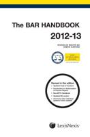 The Bar Handbook 2012-2013
