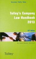 Tolley's Company Law Handbook 2013