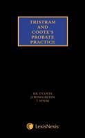 Tristram and Coote's Probate Practice. Fourth Supplement to the Thirtieth Edition