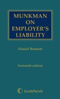 Munkman on Employer's Liability