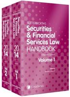 Butterworths Securities & Financial Services Law Handbook. Special Supplement