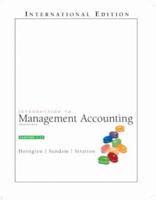 Online Course Pack: Introduction to Management Accounting, Chap. 1-17:(International Edition) With CourseCompass Onekey Student Access Kit for Horngren