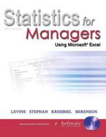 Online Course Pack: Statistics for Managers Using Microsoft Excel and Student CD Package :(International Edition) With Blackboard Access Card