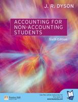 Online Course Pack: Accounting for Non-Accounting Students With OneKey WCT Access Card: Dyson, Accounting for Non-Accounting Students 6E