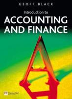 Online Course Pack: Introduction to Accounting and Finance With OneKey WebCT Access Card Black: Introduction to Accounting and Finance 1E