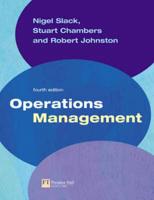 Valuepack: Operations Management With Human Resource Management:A Contemporary Approach
