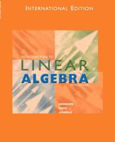 Introduction to Linear Algebra: (International Edition) With Maple 10 VP