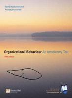 Valuepack: Organizational Behaviour:an Introductory Text With An Introduction to Modern Economics
