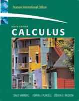 Calculus: International Edition With Maple 10