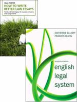 Valuepack: English Legal System 7th Edition With How to Write and Prepare Legal Essays