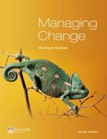 Valuepack:Managing Change With Organizational Change