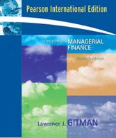 Principles of Mangerial Finance:International Edition Including MyFinanceLab