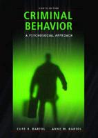 Valuepack: Criminal Behaviour: A Psychosocial Approach/ Criminal Justice :An Introduction to the Criminal Justice System in England and Wales /Research Methods in Criminal Justice and Criminology