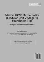 Edexcel GCSE Maths: Modular Foundation Multiple Choice