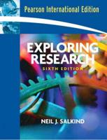 Valuepack: Exploring Research: International Edition/Research Methods for Buisness Students