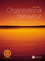 Valuepack:Organizational Behaviour:An Introductory Text/Organizational Theory:Selected Readings/Companion Website With Gradetracker Student Access Card Organizational Behaviour 6E
