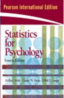 Valuepack:Statistics for Psychology:Int Ed/SPSS for Windows Step-by-Step:A Simple Guide & Reference 14.0 Update/Introduction to Research Methods in Psychology