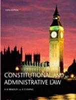 Valuepack:Constitutional and Administrative Law/Law of Contract/English Legal System