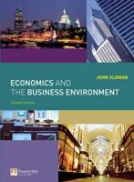 Online Course Pack:Economics and the Business Environment/cwg Inst Crd:Sloman Economics and the Business Environment