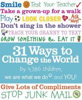 31 Ways to Change the World