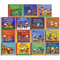 Maisy Mouse First Experience 15 Books Pack Collection Set by Lucy Cousins (Bookshop, Football, Sports Day, Plane, Hospital, Library, Sleepover, Nursery & MORE!)