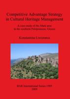 Competitive Advantage Strategy in Cultural Heritage Management