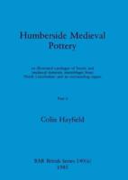 Humberside Medieval Pottery, Part Ii