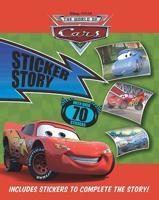 Disney "Cars" Sticker Scene Story Book