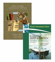 Valuepack:College Mathematics for Business, Economics, Life Sciences & Social Sciences:International Edition/Additional Calculus Topics/Student's Solution Manual