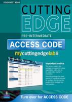 Cutting Edge Pre-Intermediate MyEnglishLab and Access Card