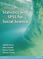 Introduction to Statistics With SPSS for the Social Sciences