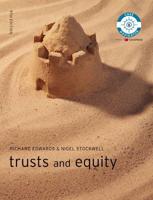 Trusts and Equity