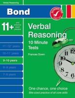 Bond 10 Minute Tests Verbal Reasoning 9-10 Yrs