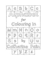 Alphabet for Colouring In