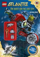 Lego Atlantis: The Quest for the Lost City Book with Lego Figurine