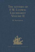 The Letters of F.W. Ludwig Leichhardt