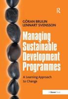 Managing Sustainable Development Programmes