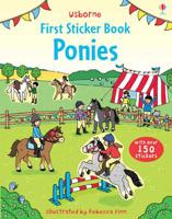 First Sticker Book Ponies