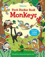 First Sticker Book Monkeys