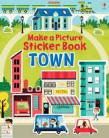Make a Picture Sticker Book Town