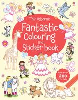 Usborne Fantastic Colouring and Sticker Book