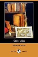 Obiter Dicta (Dodo Press)