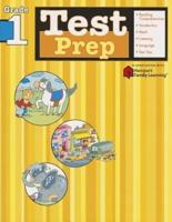 Test Prep: Grade 1 (Flash Kids Harcourt Family Learning)